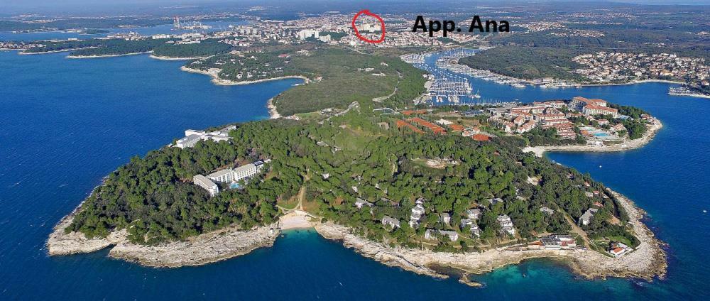 Apartment Ana With Amazing View Pula Extérieur photo